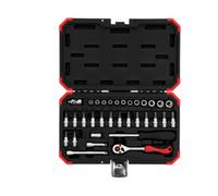 Gedore Red Gedore Jeu de clés à douille rouge 1/4 Ouv 4-13mm 33pcs Quantité:1