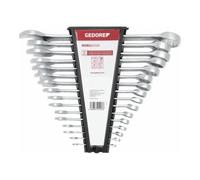 Juego de llaves combinadas AF1/4-1.1/4, 16 piezas