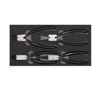 Gedore Red Gedore Jeu de pinces à circlips R22150017 4 pièces CT-Modul 2/6 Quantité:1