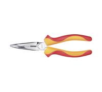 Gedore Red Gedore Pince plate ronde VDE 200 mm 45° poignée bi-matière 2K R29510200 Quantité:1