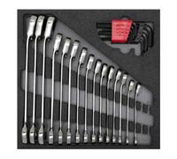 Gedore Red Gedore R22250001 Jeu de clés plates 4/6 CT-module 24 pièces Quantité:1