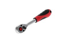 Gedore Red Gedore red Cliquet réversible, for 3/8 inch, 10 mm entraînement, long, angle de retour 5°, longueur 180 mm, poignée 2K, R50000027 Quantité:1