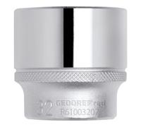 Gedore Red Gedore red Douille à cliquet, 1/2'' 12,5 mm, 6 pans, 18 mm, acier, R610001806 Quantité:1