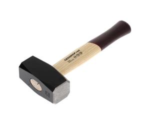 Gedore Red Gedore red Fäustel avec manche en bois, 2000 g poids de tête, marteau avec manche en frêne, outil forgé, coin anneau, R92200065 Quantité:1