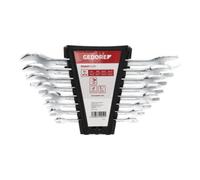 Gedore Red Gedore red Jeu de clés plates doubles, set 8 pièces, SW 6-22 mm, métrique, long, set de clés à molette, R05105008 Quantité:1