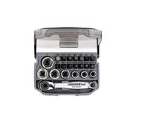 Gedore Red Gedore red Jeu de cliquets à embouts, 23 pièces, avec porte-embouts et embouts de tournevis, 1/4", 6,3 mm, R49005023 Quantité:1