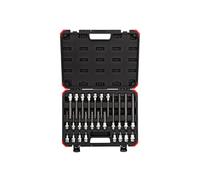 GEDORE Embouts de tournevis R68003026 – XZN 1/2" rouges, 26 pièces