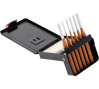 Gedore RED Jeu de chasse-goupilles Ø 3 - 8 mm en métal cassette rabattable 6 pièces 3300823