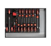 Gedore Red Jeu d'outils Gedore Rouge tournevis + limes CT module 26 pcs. Quantité:1