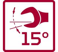 GEDORE Red R05102427 Clé plate double SW24x27 mm 266 mm