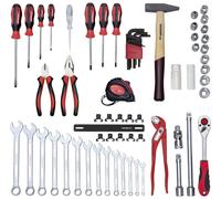 GEDORE red R21650057 Jeu d'outils VIS dans un coffret à outils 57 pièces, 3301640