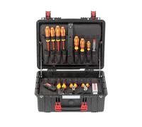 Gedore RED R21652089 Jeu D'outils Dans Un Coffret - 89 Pièces - Pour Électriciens
