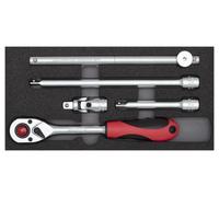 GEDORE red R22150008 Jeu de douilles 1/2" 2/6 CT-modul 5 pièces, 3301707