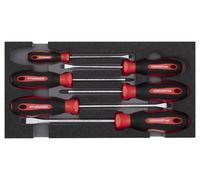 GEDORE red R22150013 Jeu de tournevis PH+SL 2/6 CT-Modul 6 pièces, 3301712