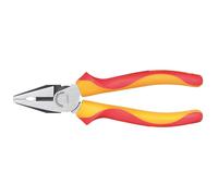 Alicate universal VDE L 180 mm, mango de 2 componentes