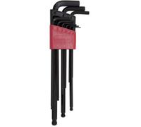 Gedore RED R36675009 Jeu de clés mâles coudées 1.5 mm, 2 mm, 2.5 mm, 3 mm, 4 mm, 5 mm, 6 mm, 8 mm, 10 mm 9 pièces