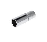 Gedore RED Douille métrique longue R41001209 1/4" (6,3 mm) 6 pans Ø 12 mm Acier chromé 1 pièce