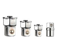 GEDORE red R47001004 Jeu d'adaptateurs 4 pans x 6 pans pour clés mixtes 4 pièces, 3300061