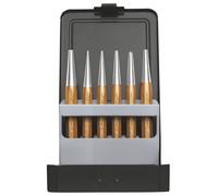 GEDORE red R90100006 Jeu de chasse-goupilles Ø 1-10 mm + grains 6 pièces, 3300825