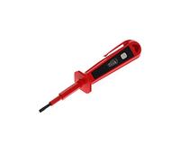 GEDORE red Tournevis détecteur de tension en plastique résistant aux chocs, Pour tension de 250 V max., Testeur de phase, R38121312
