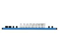 GEDORE SB 19 SL-08 Douilles 1/2" sur barrette enfichable 9 pièces, 3100456