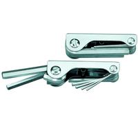 GEDORE SCL 42-70 Jeu de tournevis coudés dans un clip, 7 pièces 2,5-10 mm