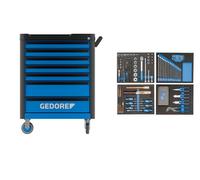 Gedore Servante d¿atelier Workster Highline avec une composition de 147 pièces WHL-L7-TS-147 - 3082105