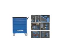 GEDORE Servante d’atelier WSL-L-TS-190 l.785xP.510xH.1045mm 190-pcs. assortim...