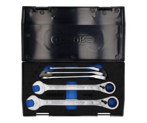 Gedore Set de clés mixtes à cliquet 7 UR-005 5 pcs. ouv. 8-19 av.levier d'inversion 7 U Quantité:1