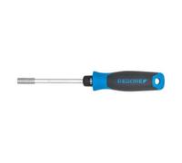 Gedore Tournevis à cliquet 2675 – Porte-embout magnétique, Empreinte 6 pans 1/4" (6,3 mm)
