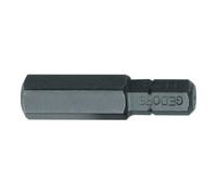 Gedore Embout de visseuse 885 6 – 6 pans, 6 mm, acier Chrome-Vanadium