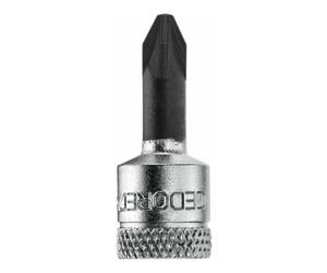 Gedore Tournevis Gedore embout femelle 1/4'' à empreinte cruciforme PZ 1 Quantité:1