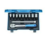 Gedore Jeu de clés à douille métrique 1/2\ (12.5 mm) 11 pièces 6156920