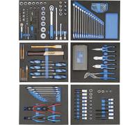 GEDORE TS-190 Assortiment d'outils en modules Check-Tool, 190 pièces, 2956527