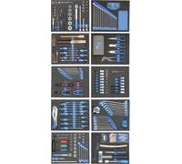 GEDORE TS-308 Assortiment d'outils en modules Check-Tool, 308 pièces, 2956535
