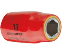 Gedore VDE 19 10 6122510 Douille VDE 10 mm 1/2 (12.5 mm)
