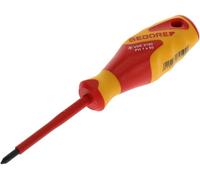 Gedore VDE 2160 PH 1 1612115 Tournevis cruciforme PH 1 Longueur de la lame: 80 mm DIN ISO 8764