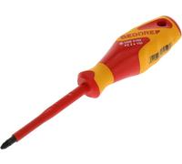 Gedore VDE 2160 PZ 2 1612190 Tournevis cruciforme PZ 2 Longueur de la lame: 100 mm DIN ISO 8764