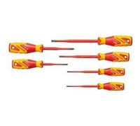 Jeu de tournevis Gedore VDE 2162-2172 PZ-06 cruciforme, vis à fente