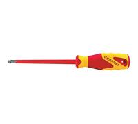 Gedore Tournevis VDE 2163 K 3 – tête sphérique, 6 pans creux 3 mm, longueur de la lame 75 mm