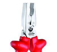 GEDORE VDE 8250-180 Pince combinée renforcée VDE avec isolation trempée 180 mm