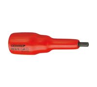 GEDORE VDE IN 19 6 Embout de tournevis VDE 1/2" femelle 6 mm, 6124560
