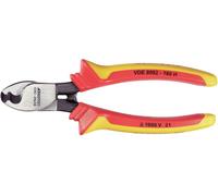 Gedore VDE 8092-160 H Pince coupe-câbles VDE Adapté pour (technique d'isolation) câbles en alu et en cuivre, à 1 ou plusieurs