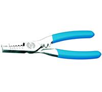 GEDORE Wire end Ferrule Pliers with Special Prism 155 mm, dip-Insulated, 1 Piece, 8139-155 TC