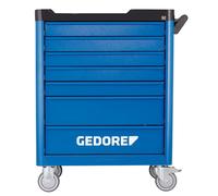 Gedore 2977311 WSL-L7 Chariot à outils Workster Smartline avec 7 tiroirs, vide