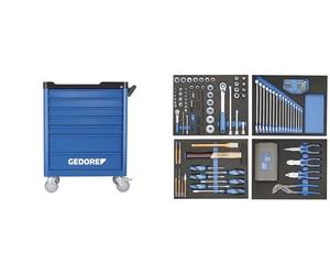 Gedore WSL Longueur TS 147 Servante Workster avec 147 pièces Ensemble d'outils