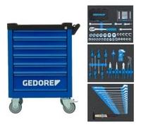 GEDORE WSL-M-TS-172 Acier inoxydable, Chariot à outils