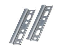 Gedotec Accroche-armoire acier galvanisé H10323 | 2 pièces de support d'armoire à visser Longueur : 10,7 x 2,6 cm | Accroche-meubles | Rail de suspension métallique | Support d'armoire stable