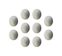 Gedotec Arrêt de Porte Adhésif Mural - Butoir de Protection pour Porte, Poignée et Meuble - Butée Plastique pour Bloc Porte de Cuisine, Chambre, Bureau en Bois ou Métal - 10 Pièces - Gris