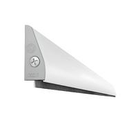 Gedotec Boudin de Porte en Aluminium | Joint CCE à Visser ou Coller - Longueur 715 mm | Aluminium Argent Anodisé | Avec Brosses